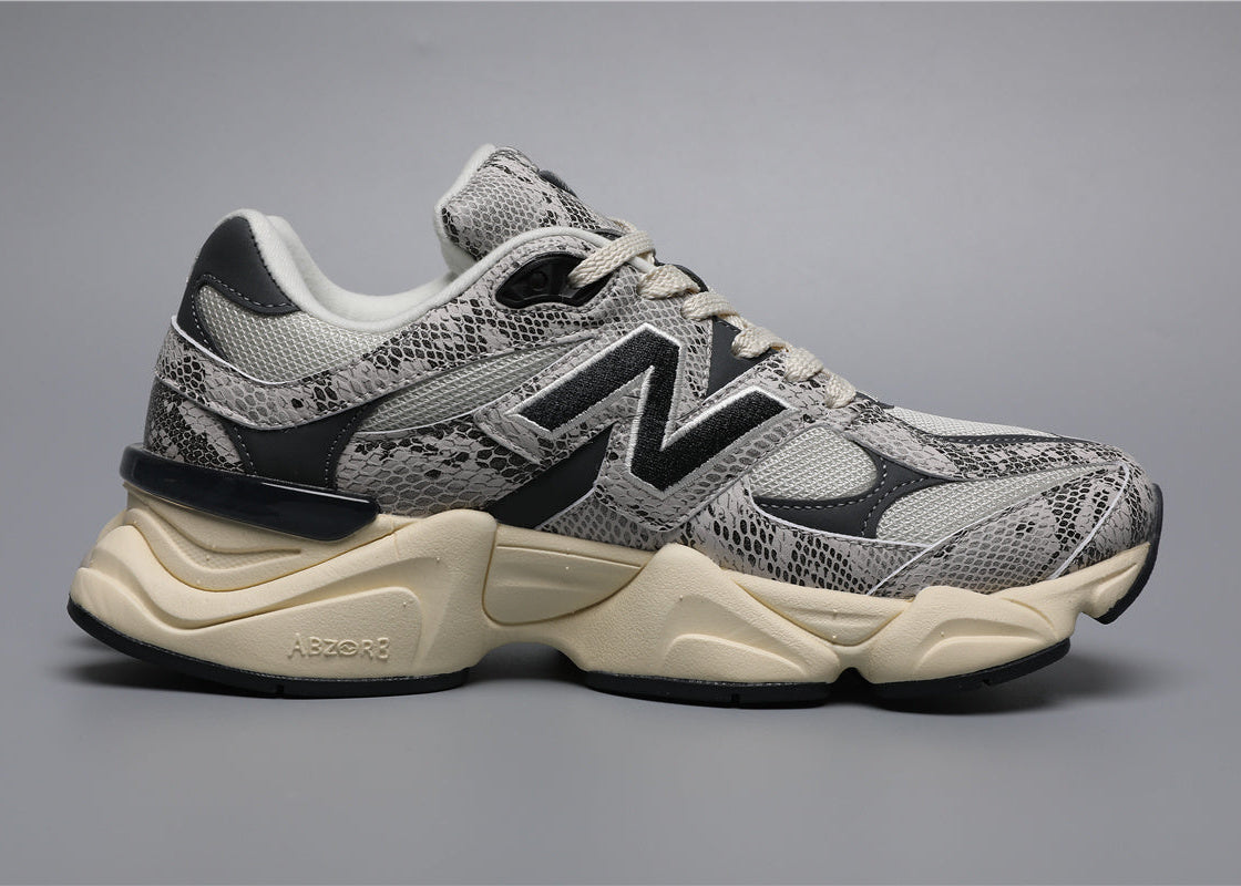 NB 9060 Noir Gris Motif Serpent SNA